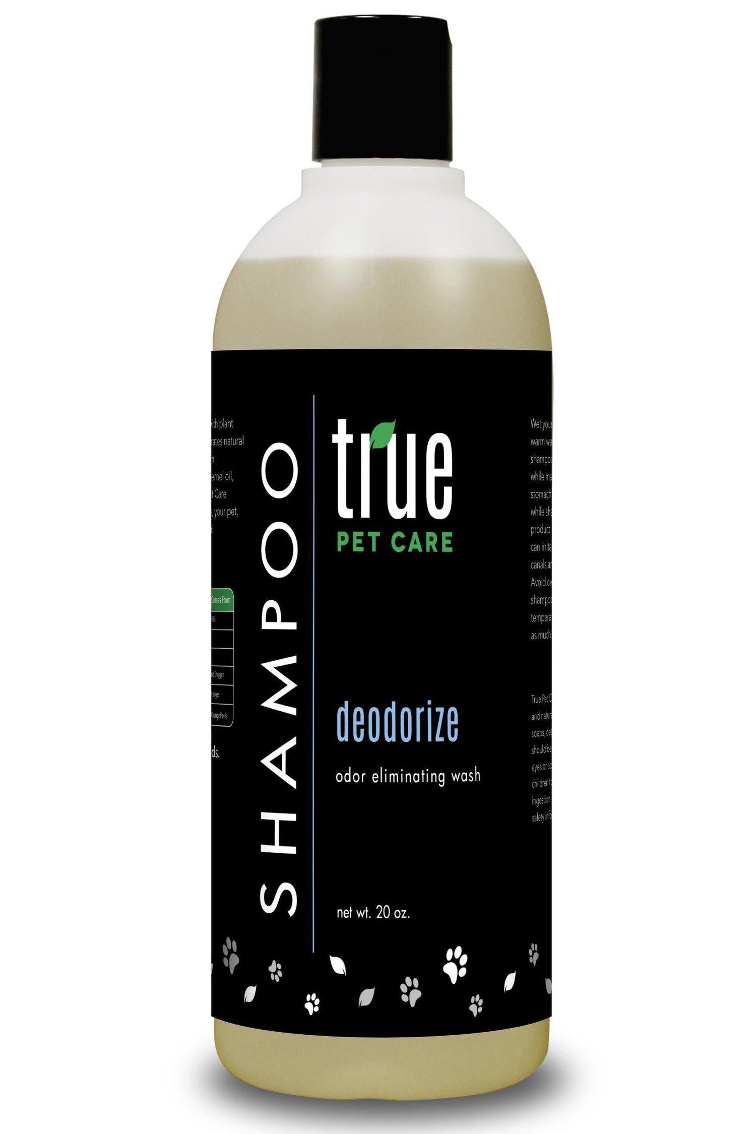 True Pet Care Deodorize Odor Eliminating Shampoo For Dogs & Cats